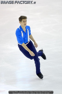 2013-03-02 Milano - World Junior Figure Skating Championships 0300 Antonio Panfili ITA